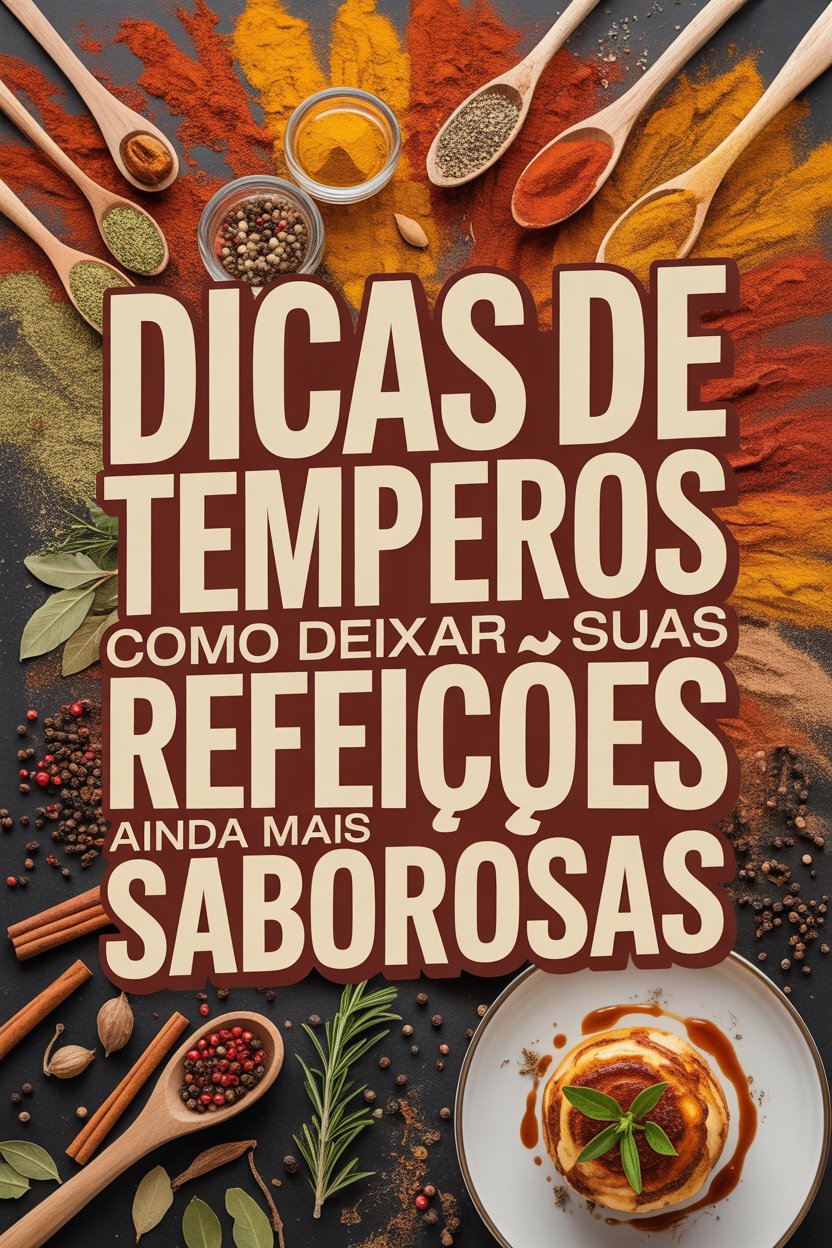 Capa do bônus Dicas de Temperos