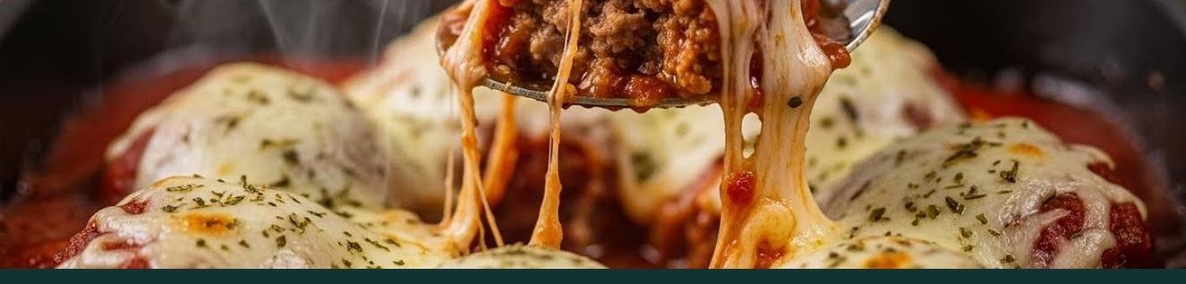 Almôndegas ao molho gratinadas