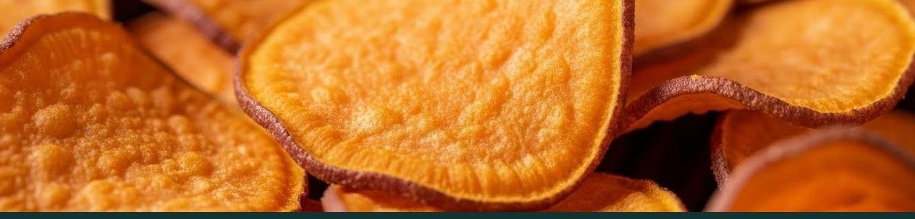 Chips de batata-doce na Air Fryer