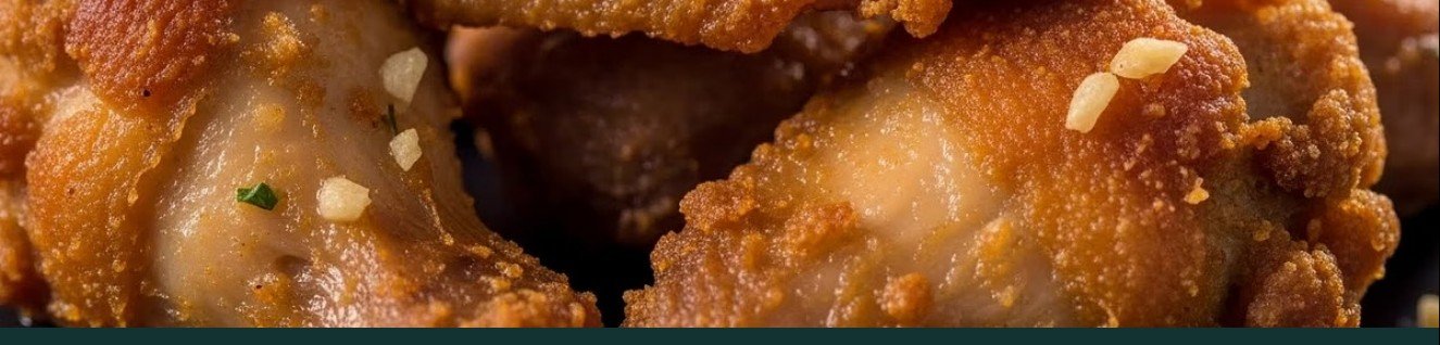 Coxinha da asa de frango crocante