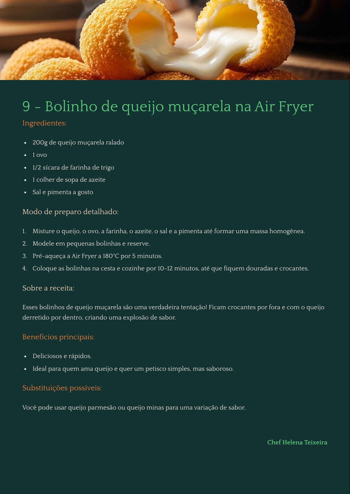 Miniatura da receita de nuggets caseiros